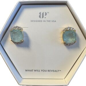 BP Baby Sky Blue Topaz Lab Created Earrings